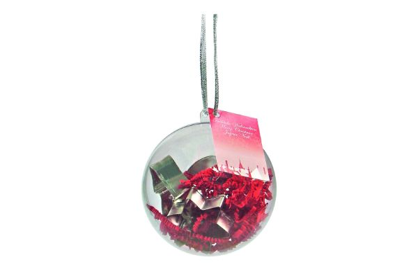 Weihnachtskugel Backförmchen