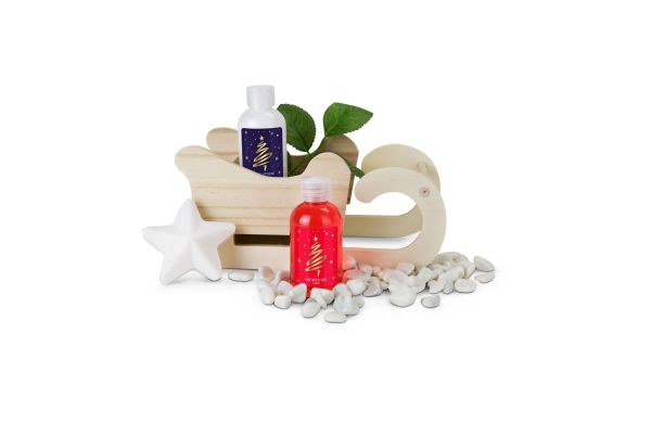 Wellness-Geschenkset: Großer Winter-Schlitten