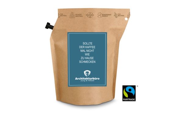 Werbe-Kaffee Honduras, wiederverwendbarer Brühbeutel