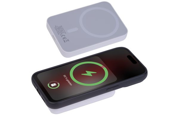 Wireless Powerbank 5.000 mAh Wels - weiß