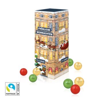 Adventskalender Turm Mit Fairtrade® Schokolade