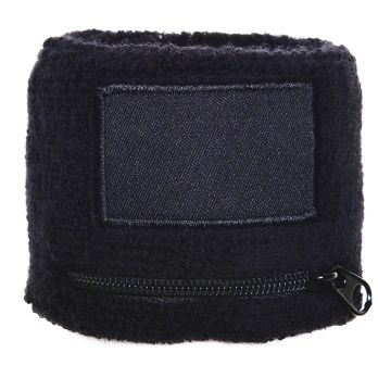 Armschweißband 6cm mit Reißverschlußfach
