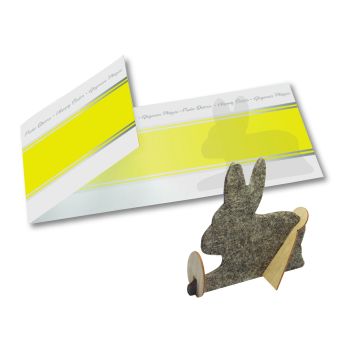 Bastelkarte Hase