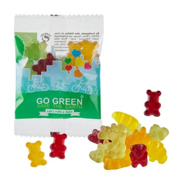 Bio-Bärchen im kompostierbaren Tütchen