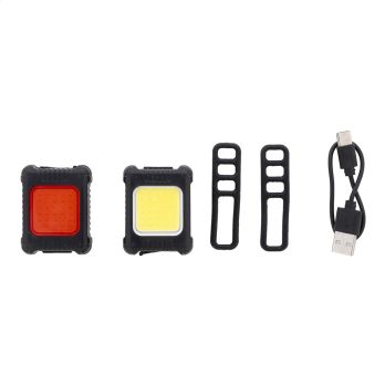 Cobik wiederaufladbares Fahrradlichtset