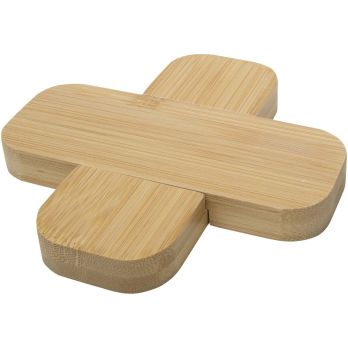 Croc Untersetzer aus Bambus – klein