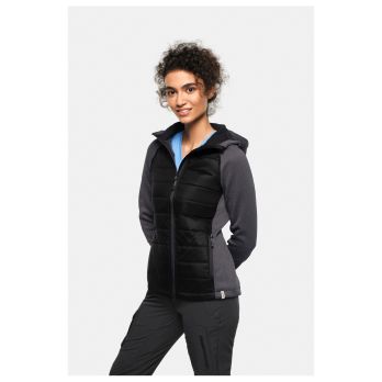 Damen Kapuzen-Hybridjacke "Contrast" 265
