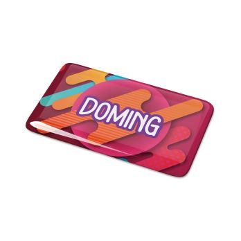 Doming Sticker Rechteck 30x15 mm