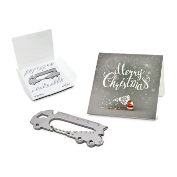 Geschenkartikel: ROMINOX® Key Tool im Motiv-Mäppchen Merry Christmas