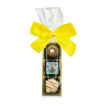 Geschenkartikel: 3er Pralinenstange Ostern