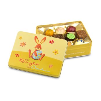 Geschenkartikel: Kleinigkeit vom Osterhasen - Pralinendose mit 125 g