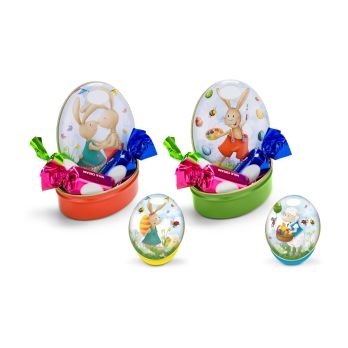 Geschenkartikel: Schokoladendose Osterhase