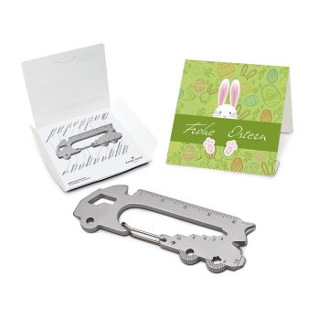 Geschenkartikel: ROMINOX® Key Tool im Motiv-Mäppchen Osterhase