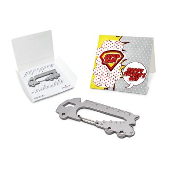 Geschenkartikel: ROMINOX® Key Tool im Motiv-Mäppchen Super Dad