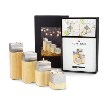 Geschenkset: Kerzen-Quartett