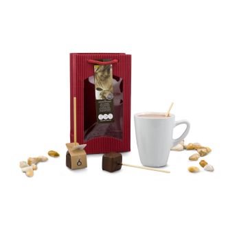 Geschenkset: Schokostick in Tasse
