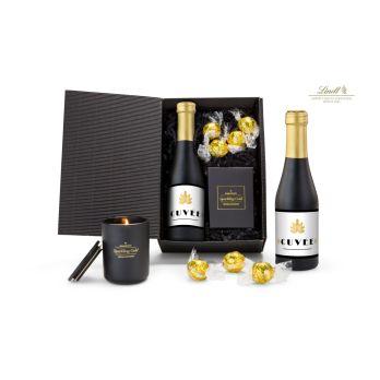 Geschenkset: Schwarz-Goldene Momente, alkoholfrei