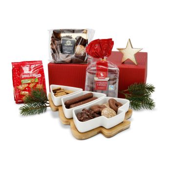 Geschenkset: Süßer Weihnachtsbaum