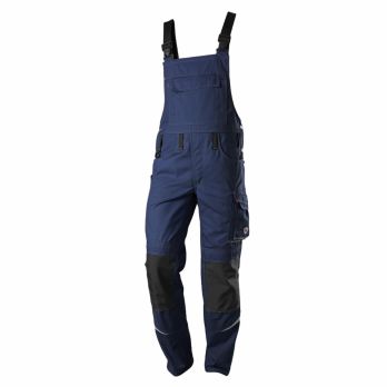 Komfort-Latzhose mit Reflexelementen und Kniepolstertaschen 1804-720