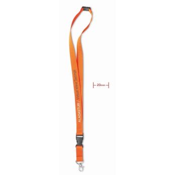 LANY Lanyard mit Karabiner 20mm