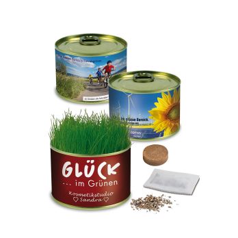 Natur-Konserve mit Samen