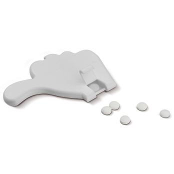Pfefferminzdose Daumen