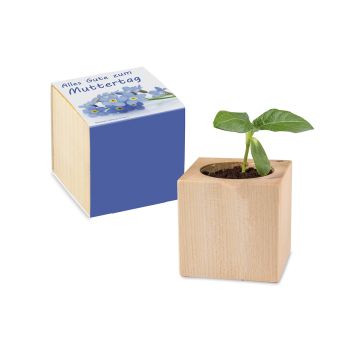 Pflanz-Holz - Standardmotiv - Muttertag, 2 Seiten gelasert