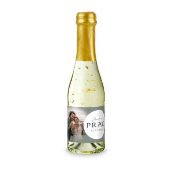 Piccolo Golden Flakes - Flasche klar - 0,2 l