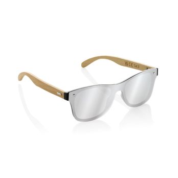 Prism Sonnenbrille aus RCS rec. Kunststoff mit Bambusbügeln