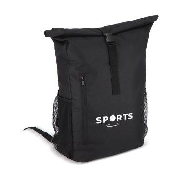 R-PET 600D Rolltop Fahrrad-Rucksack 20L