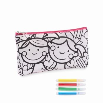KIDDO Schlampermäppchen mit Stiften