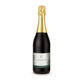 Sekt Cuvée - Flasche schwarz - 0,75 l