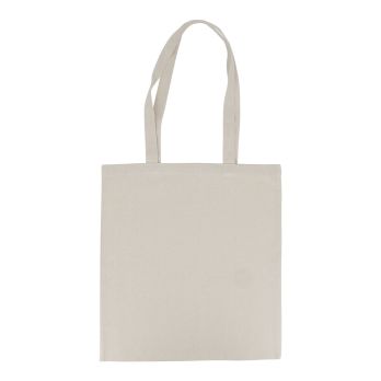 Tasche OEKO-TEX® natur lang 220g/m² 38x42 cm
