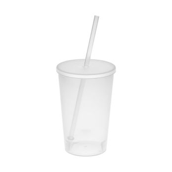 Trinkbecher "Vital", 500 ml mit Deckel