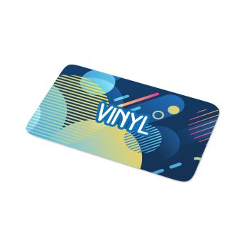 Vinyl Sticker Rechteck 100x30mm