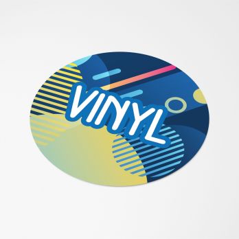 Vinyl Sticker Rund Ø 10 mm
