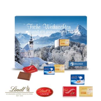 Wand-Adventskalender „Lindt Exklusiv“