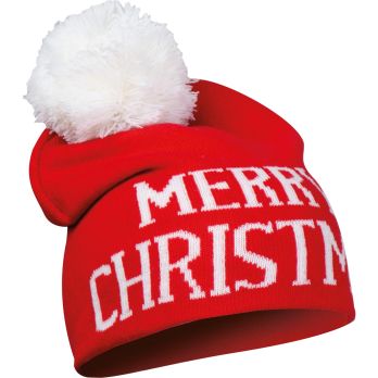 Weihnachtsmütze, gestrickt