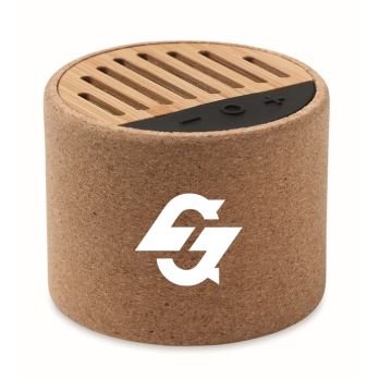 ROUND + Wireless Lautsprecher Kork