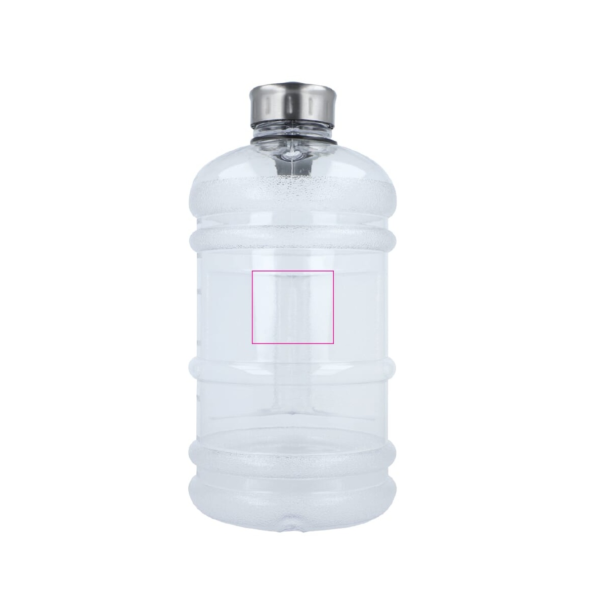 TakeToday Faltbare Sport-Wasserflasche 2 Liter – Auslaufsicher, BPA-frei, Mit Trinkhalm & Zeitmarkierung