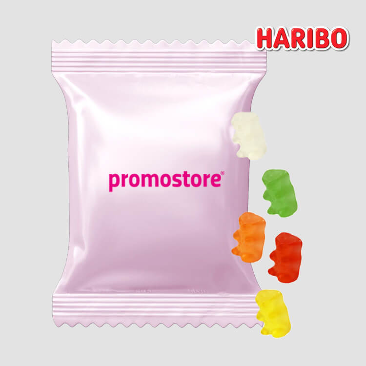 Haribo Gummibärchentüten mit Logo bedrucken Haribo Gummibärchentüten mit Logo bedrucken