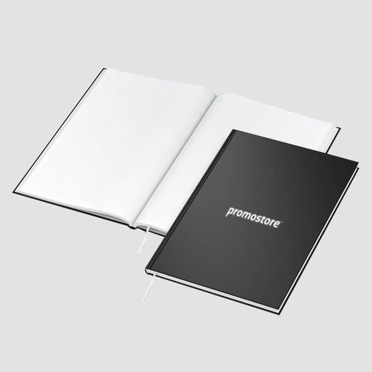 Karierte Notizbücher mit Logo bedrucken Karierte Notizbücher mit Logo bedrucken