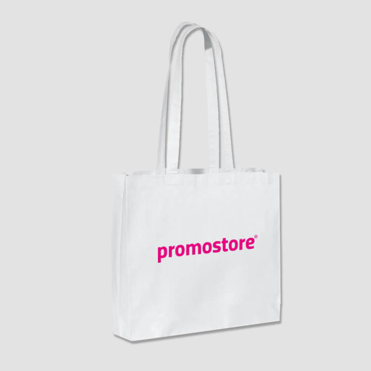 Mit Logo bedruckte Baumwolltaschen Mit Logo bedruckte Baumwolltaschen