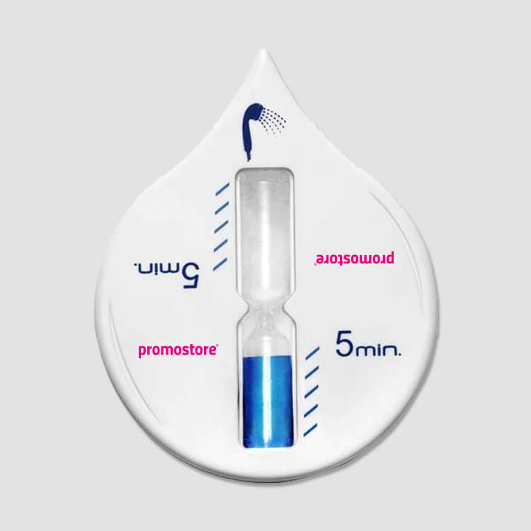 Mit Logo bedruckte Duschuhren Mit Logo bedruckte Duschuhren