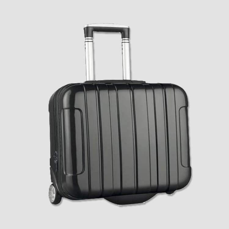 Mit Logo bedruckter Koffer Mit Logo bedruckter Koffer