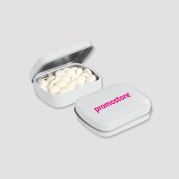 Pfefferminzdosen mit Logo bedrucken Pfefferminzdosen mit Logo bedrucken