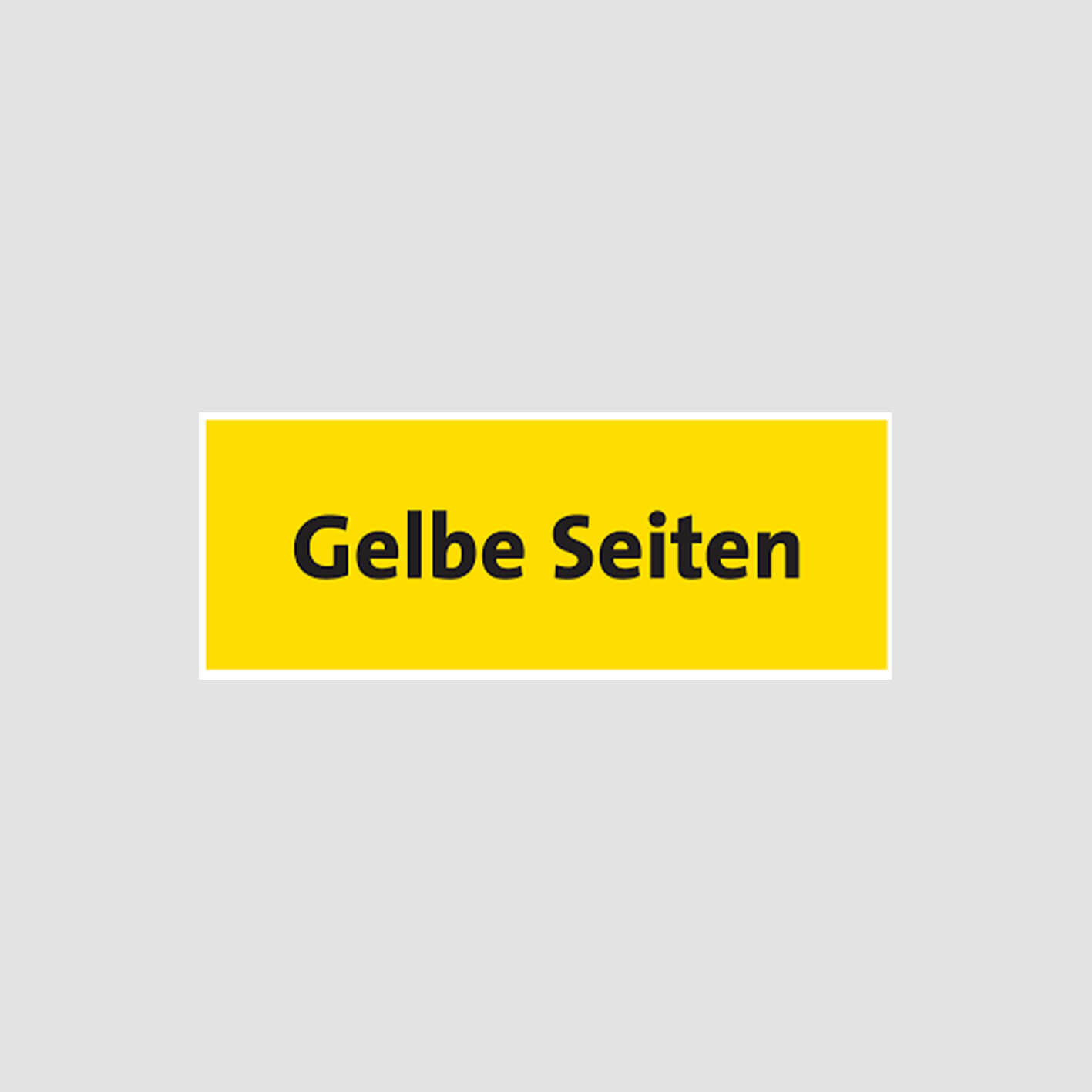 Referenz: Gelbe Seiten Referenz: Gelbe Seiten